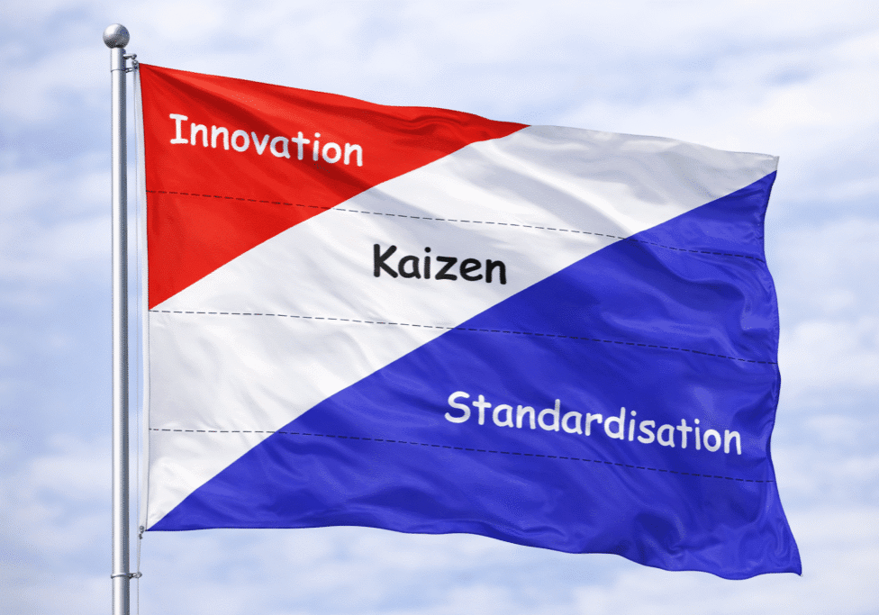 Kaizen flag